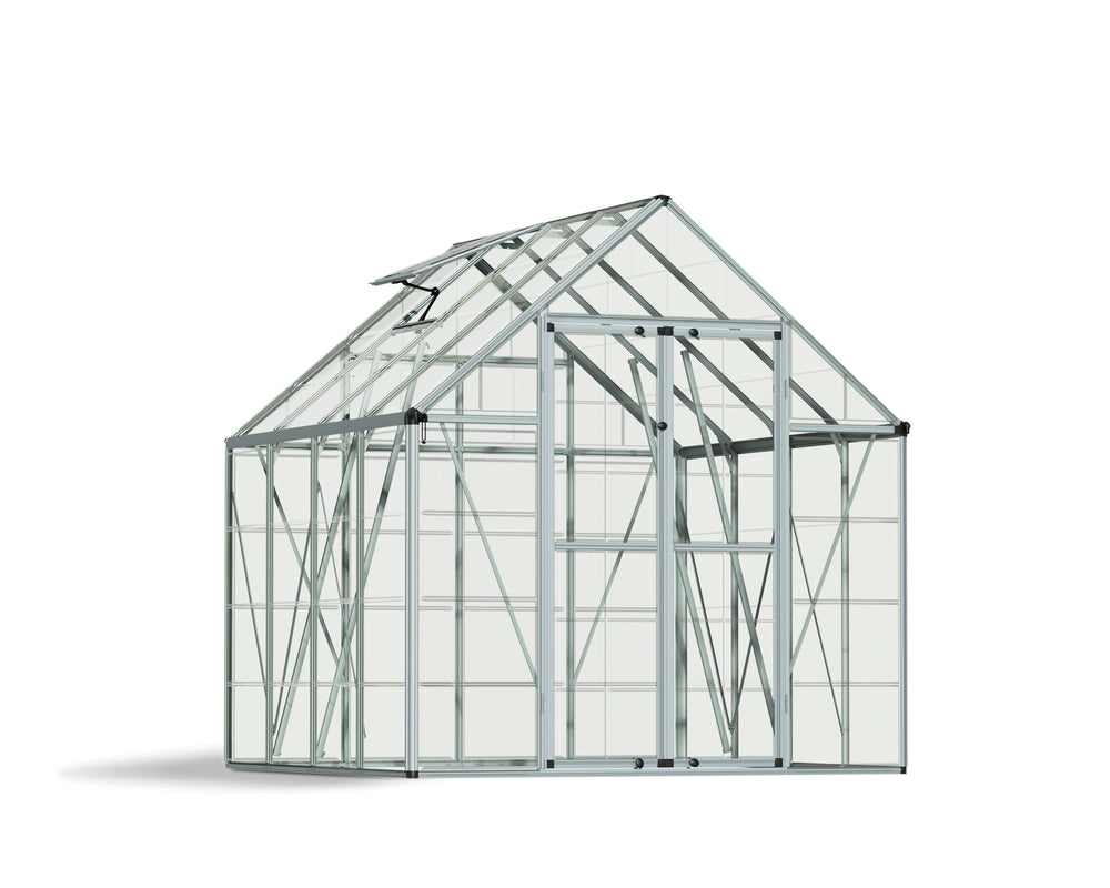 Palram-Canopia Snap & Grow 8' x 8' Hobby Greenhouse-HG8008-Garage Giant