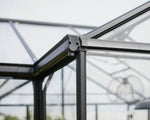 Palram-Canopia Triomphe Chalet 12' x 15' Greenhouse - Black-HG5500-Garage Giant 