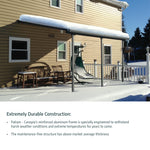 Palram-Canopia Feria 10' x 10' Patio Cover (White)-HG9310-Garage Giant 