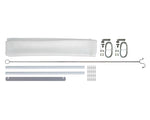 Palram-Canopia Patio Cover Blinds 10' x 28' - White for Feria 10', Olympia, Sierra 10' and Sanremo 10'-HG1076-Garage Giant 