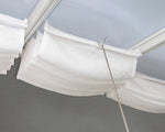 Palram-Canopia Patio Cover Blinds 10' x 10' - White for Feria 10', Olympia, Sierra 10' and Sanremo 10'-HG1071-Garage Giant 