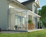 Palram-Canopia Feria 10' Patio Cover Sidewall Kit - White-HG9005-Garage Giant 