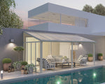 Palram-Canopia Feria 10' Patio Cover Sidewall Kit - White-HG9005-Garage Giant 
