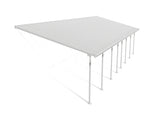 Palram-Canopia Feria 13' x 40' Patio Cover (White)-HG9240-Garage Giant 