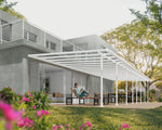 Palram-Canopia Feria 13' x 40' Patio Cover (White)-HG9240-Garage Giant 