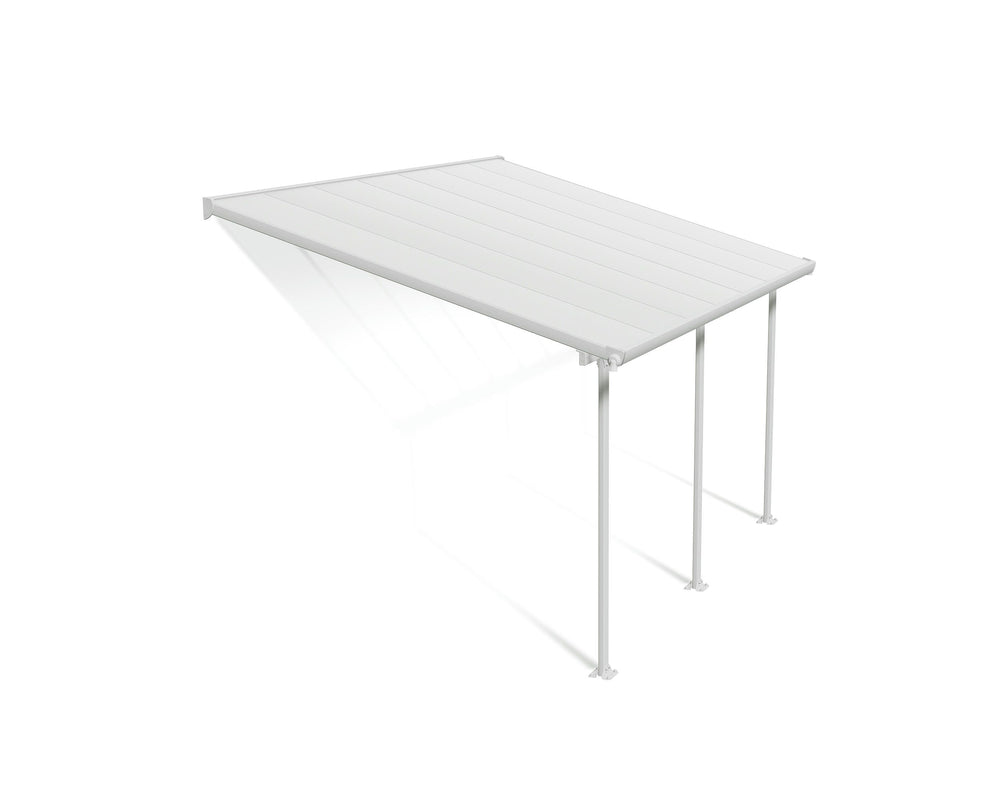 Palram-Canopia Feria 10' x 14' Patio Cover (White)-HG9314-Garage Giant