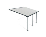 Palram-Canopia Feria 10' x 18' Patio Cover - Gray/Diffused Clear-HG9418-Garage Giant 