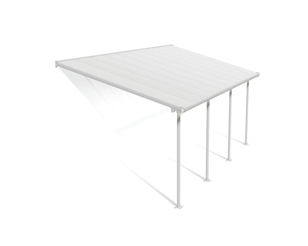 Palram-Canopia Feria 10' x 20' Patio Cover (White)-HG9320-Garage Giant