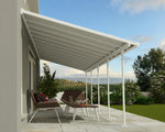 Palram-Canopia Feria 10' x 28' Patio Cover (White)-HG9328-Garage Giant 