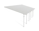 Palram-Canopia Feria 13' x 28' Patio Cover (White)-HG9228-Garage Giant 