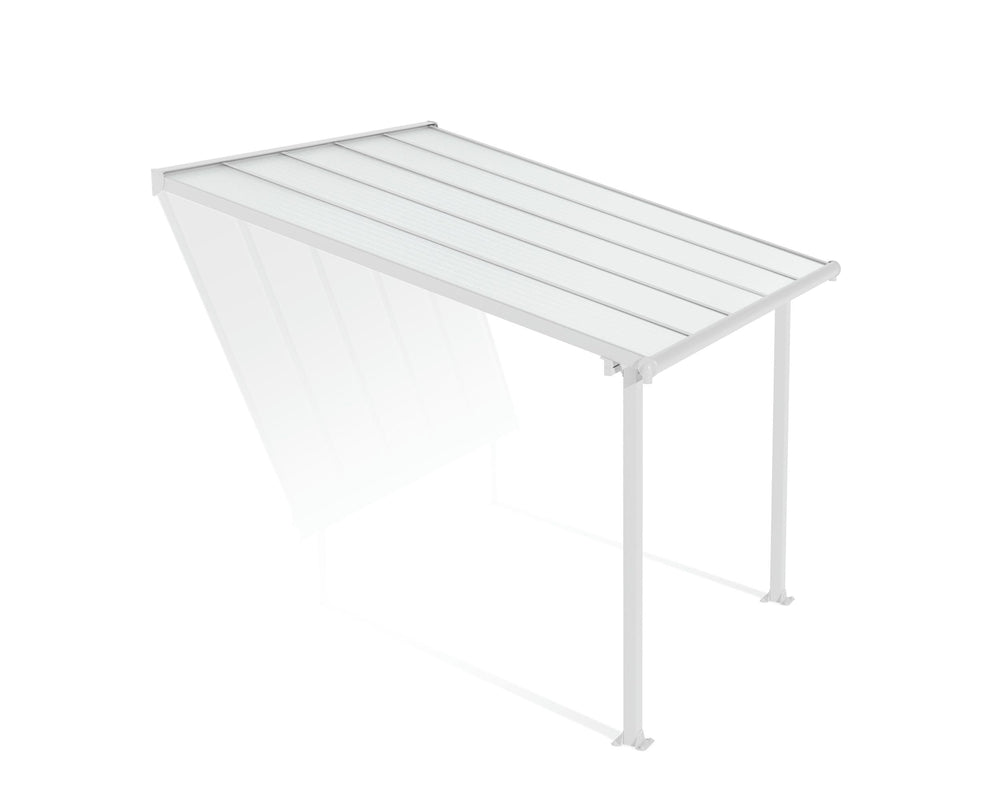 Palram-Canopia Olympia 10' X 10' Patio Cover (White)-HG8810W-Garage Giant
