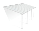 Palram-Canopia Olympia 10' X 24' Patio Cover (White)-HG8824W-Garage Giant 