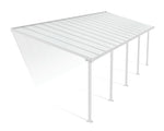 Palram-Canopia Olympia 10' X 30' Patio Cover (White)-HG8830W-Garage Giant 