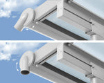 Palram-Canopia Olympia 10' X 30' Patio Cover (White)-HG8830W-Garage Giant 