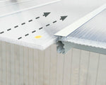 Palram-Canopia Olympia 10' X 24' Patio Cover (White)-HG8824W-Garage Giant 
