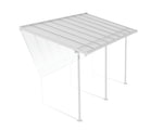 Palram-Canopia Sierra 7.5' x 15' Patio Cover - White/Diffused Clear-HG9084-Garage Giant 