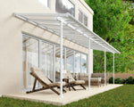 Palram-Canopia Sierra 7.5' x 22.5' Patio Cover - White/Diffused Clear-HG9085-Garage Giant 
