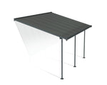 Palram-Canopia Sierra 10' x 14' Patio Cover - Gray/Gray-HG9077-Garage Giant 