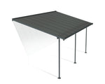 Palram-Canopia Sierra 10' x 18' Patio Cover - Gray/Gray-HG9078-Garage Giant 