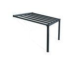 Palram-Canopia Stockholm 11' x 12' Patio Cover - Gray/Clear-HG9451-Garage Giant 