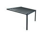 Palram-Canopia Stockholm 11' x 17' Patio Cover - Gray/Clear-HG9455-Garage Giant 