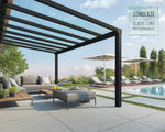 Palram-Canopia Stockholm 11' x 17' Patio Cover - Gray/Clear-HG9455-Garage Giant 