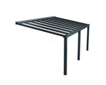 Palram-Canopia Stockholm 11' x 19' Patio Cover - Gray/Clear-HG9459-Garage Giant 