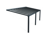 Palram-Canopia Stockholm 11' x 24' Patio Cover - Gray/Clear-HG9463-Garage Giant 