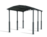 Palram-Canopia Arcadia Alpine 12' x 16' Carport - Gray/Gray-HG9125-Garage Giant 
