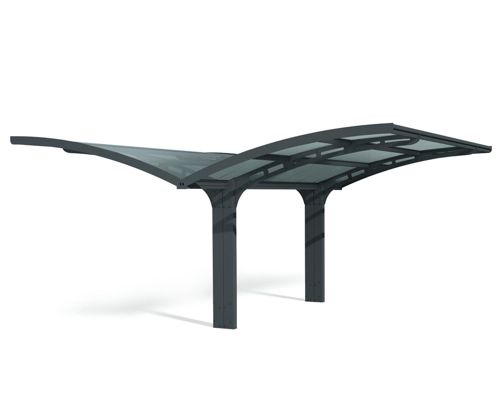 Palram-Canopia Arizona Wave Double Wing-Style Carport Kit