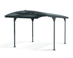 Palram-Canopia Atlas 5000 10' x 16' Carport - Gray/Bronze-HG9136-Garage Giant 