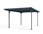 Palram-Canopia Verona 5000 16' x 10' Metal Carport-HG9135-Garage Giant 