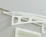 Palram-Canopia Bordeaux 8920 29' x 5' Awning - White/Diffused Clear-HG9564-Garage Giant 