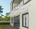 Palram-Canopia Bordeaux 6690 29' x 4' Awning - White/Clear-HG9599-Garage Giant 
