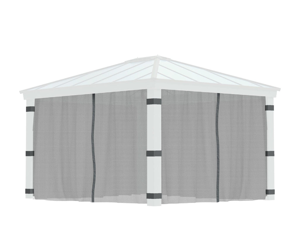 Palram-Canopia Dallas 4300 12' x 14' Netting Set-HG2008-Garage Giant