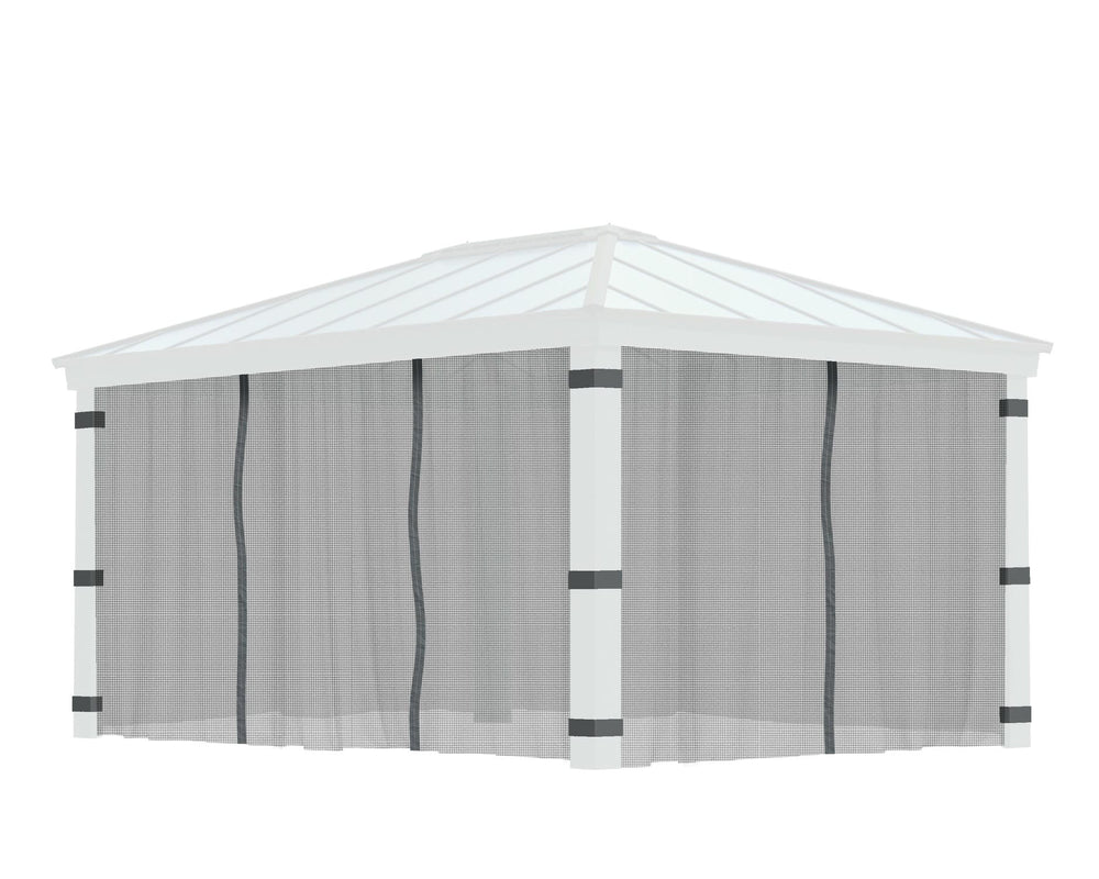 Palram-Canopia Dallas 4900 12' x 16' Netting Set-HG2009-Garage Giant
