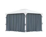 Palram-Canopia Palermo/Milano/Martinique Gazebo Curtain Set - 4 Piece-HG1055-Garage Giant 