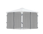 Palram-Canopia Palermo/Milano/Martinique Gazebo Netting Set - 4 Piece-HG1056-Garage Giant 