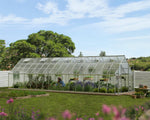 Palram-Canopia Balance 10' x 32' Greenhouse - Silver-HG6232-Garage Giant 