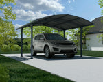 Palram-Canopia Arcadia 4300 12' x 14' Carport - Gray/Gray-HG9115-Garage Giant 