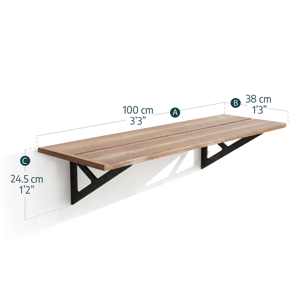 Palram-Canopia Wooden Shelf Kit for Natura Greenhouse-HG1038-Garage Giant
