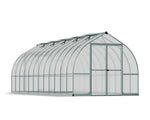 Palram-Canopia Bella 8' x 24' Greenhouse - Silver-HG5424-Garage Giant 