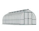 Palram-Canopia Bella 8' x 28' Greenhouse - Silver-HG5428-Garage Giant 