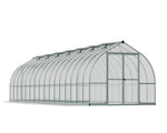 Palram-Canopia Bella 8' x 32' Greenhouse - Silver-HG5432-Garage Giant 