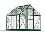 Palram-Canopia Hybrid 6' x 10' Greenhouse - Green-HG5510G-Garage Giant 