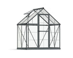 Palram-Canopia Hybrid 6' x 4' Greenhouse - Gray-HG5504Y-Garage Giant 