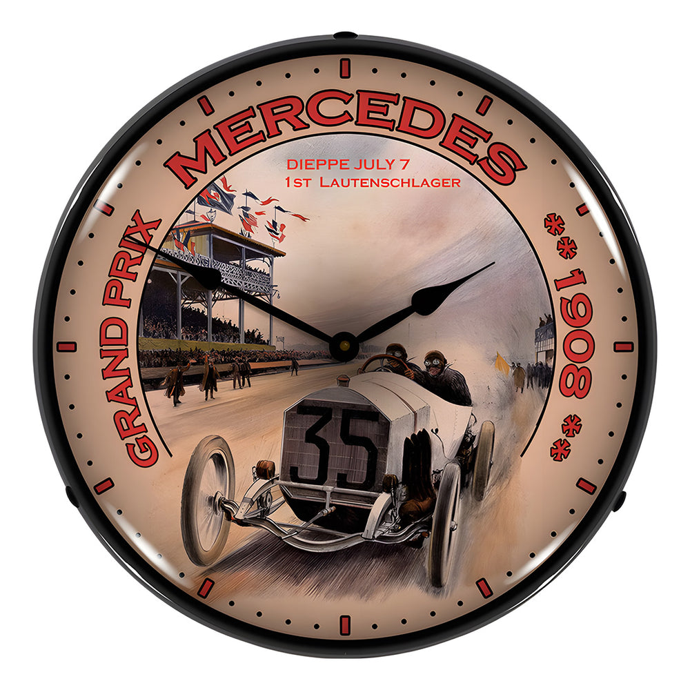 RE1008259 Grand Prix Mercedes clock