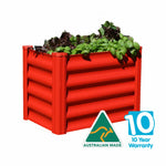 Absco The Organic Garden Co. Hakea 1.8' x 1' x 1.3' Metal Kids Garden Bed - Red 