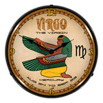 Collectable Sign and Clock Virgo Backlit Wall Clock-S21G12091251-Garage Giant 