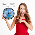 Collectable Sign and Clock Dubai Skyline Backlit Wall Clock-S21G22011160-Garage Giant 